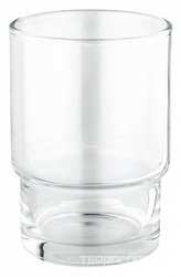 Стакан настенный (БЕЗ держателя), Essentials Cube, хром ZZ