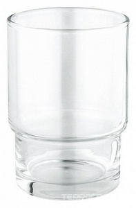 Стакан настенный (БЕЗ держателя), , хром ZZ Grohe Essentials Cube 40372001