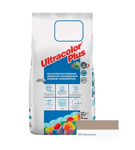  затирка д/швов  N133/2кг (Песочный) Mapei ULTRACOLOR PLUS 6013302