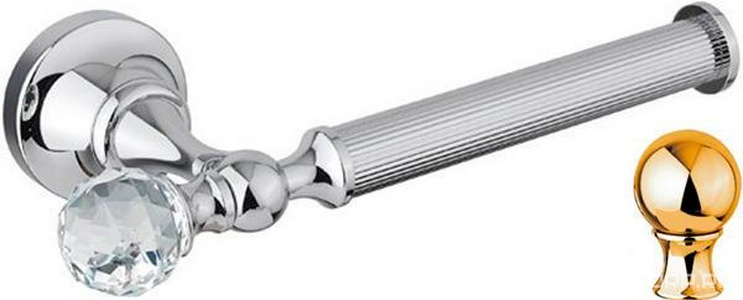 Держатель туал.бумаги, открытый, (цв.бронза, Swarovski),  ZZ Cezares Olimp OLIMP-TH04-02-Sw