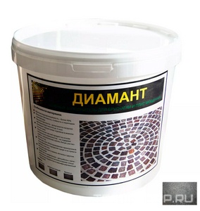 Шовный заполнитель для брусчатки "Диамант " на полимерной основе 15кг (песочный). ZZ Антураж Диамант PROF Expert 146844