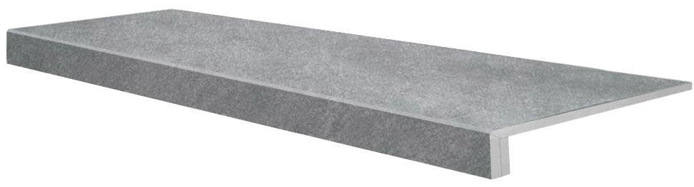 Ступени Kerama Marazzi Королевская дорога Ступень ЕВРО ТЕХНО Левая серый темный(n044889)34.5х119.5 Серый, фото 3