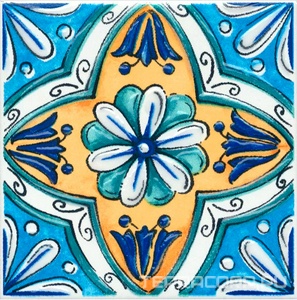 Керамическая плитка Kerama Marazzi Капри Декор  майолика А45620х20 Комбинированный 