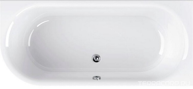 Ванна 180х80хh40(55,5)см, угловая, Правая, БЕЗ панели и мет.каркаса, (акрил),  ZZ Cezares Metauro METAURO CORNER-180-80-40-R-W37