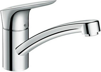 Смеситель Hansgrohe Logis 71830000 для кухонной мойки| 5x15x23
