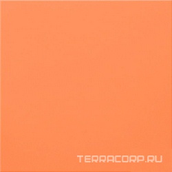 Грес Уральский UF026 насыщенно-оранжевый моноколор матовый|60x60