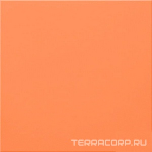 Керамогранит Уральский гранит Уральские фасады Грес Уральский UF026 насыщенно-оранжевый моноколор матовый60x60 Оранжевый 