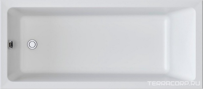 Акриловая ванна BIANCA 180x80 см, без каркаса и слива ZZ 1Marka Bianca 01бья1880