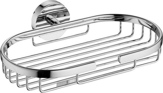 Полка-решетка настенная, для мыла, шампуня, 197х122(137)мм, (цв. хром),  ZZ Ideal Standard Iom A9112AA