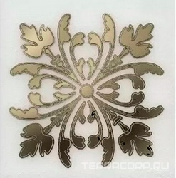 Вставка Клемансо белый XX 4.9х4.9