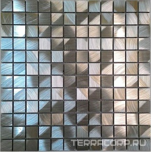 Мозаика Спектр-М Микс Мозаика из металла на сетке A10-016 30x30 Комбинированный 