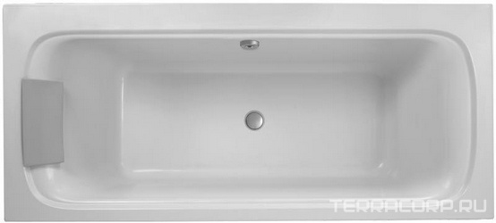 Ванна акриловая (на основе композита 12мм.) ELITE  прямоуг,190x90, ножки в компл.(БЕЗ подушки, БЕЗ удлинённого слива-перелива арт.E70174-CP), белая ZZ