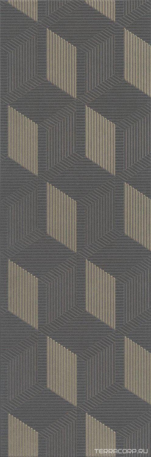 Керамическая плитка Kerama Marazzi Морандо Декор серый темный обрезной XX25x75 Серый, фото 3