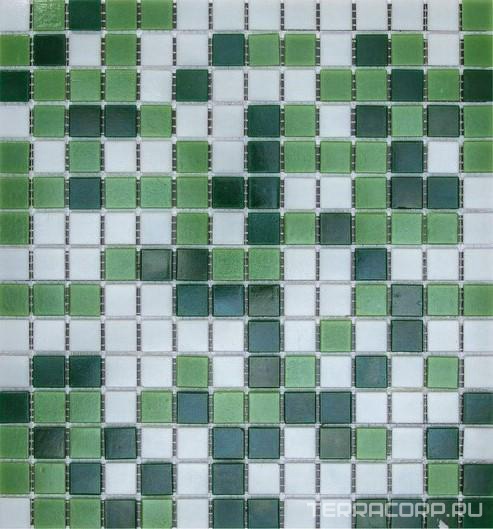 Мозаика Мастера Керамики Glass Мозаика Mixed CBA1 основа сетка (чип 2x2) ZZ32.7x32.7 Комбинированный, фото 3