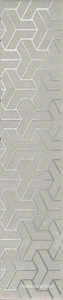Керамическая плитка Kerama Marazzi Ломбардиа Бордюр  серый 25x5,4 Серый 
