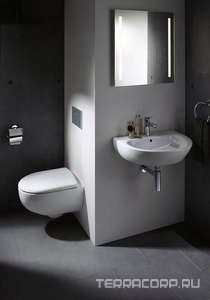 Унитаз подвесной 370x490мм, безободковый, сиденье с микролифтом в компл,  XX Geberit Renova 500.803.00.1