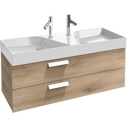 Тумба подвесная  Rythmik, 119.5x45x42.4 см, с 2 выдвижными ящиками, без раковины арт. EXM112, цв.арлингтонгский дуб  XX