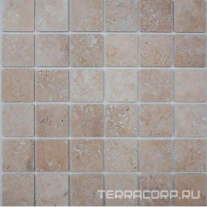 Мозаика Спектр-М Натуральный камень Мозаика из камня на сетке Т20-163-48Т 30.5x30.5 Комбинированный 