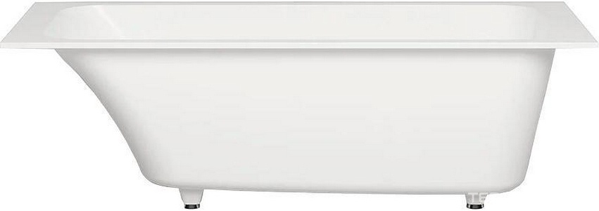 Ванна 1700х700хh600мм, литой камень S-Sense, матовый цв.белый, регулируемые ножки, без стандартного слива-перелива,  ZZ Salini Orlanda 102011M