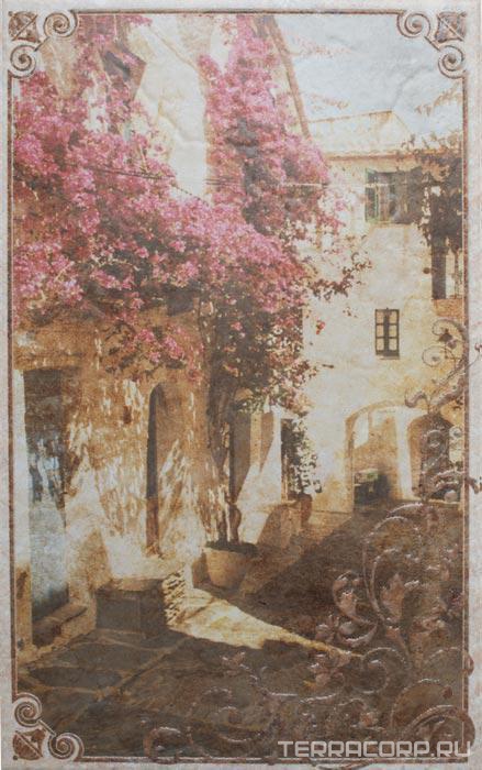 Керамическая плитка Unitile Palermo Декор беж 05 XX25x40 Комбинированный, фото 3