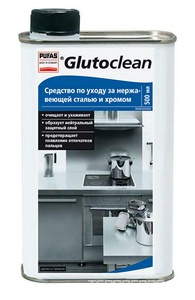 Средство по уходу за нержавеющей сталью и хромом 500 мл Pufas GlutoClean 390 367 - R