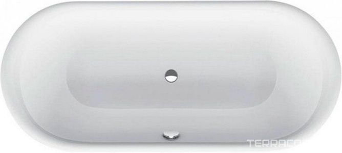 Ванна 180х80хh45см,овал,встраиваемая, с шумоизол,(БЕЗ ножек арт.B23-1500 и удлинён.слива-перелива), (цв.белый с антислипом и Glaze Plus), BetteLux Ova Bette BetteLux Oval 3466-000 PLUS AR