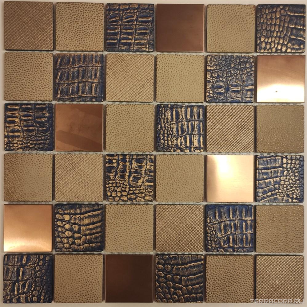 Мозаика Мастера Керамики Ceramic Мозаика KG4805 (чип 48x48) 30х30 Серый, фото 3