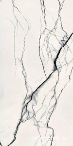 Керамогранит Florim Magnum B&W Marble Breach Matte 20x240 Белый 