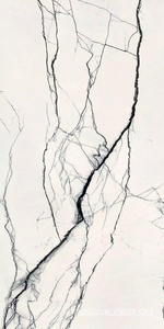 Керамогранит Florim Magnum B&W Marble Breach Matte 20x240 Белый 