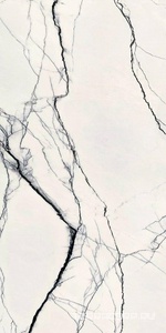 Керамогранит Florim Magnum B&W Marble Breach Matte 20x240 Белый 