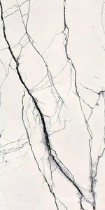 Керамогранит Florim Magnum B&W Marble Breach Matte 20x240 Белый 