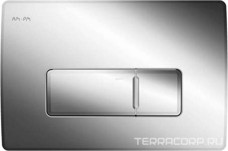 Клавиша для инсталляции PRO арт.I012704, глянцевый хром XX AMPM Универсал I048051