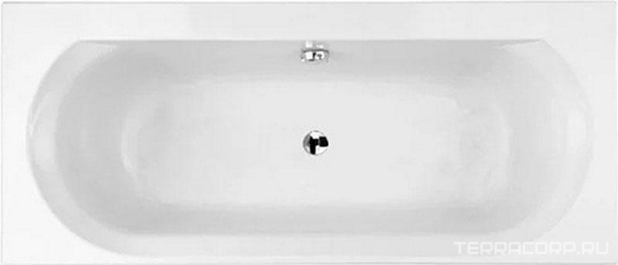 Акриловая ванна  170x75, прямоугольная (БЕЗ каркаса, слива-перелива арт.E70174-CP и панели) ZZ Jacob Delafon Elise E60279-00