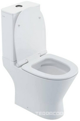 Унитаз-компакт Iddis Edifice Rimless EDIRDSEi24 безободковый| 65x35x82