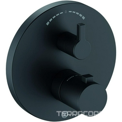 SET NOVA FONTE 7 в1 набор встройка с термостатом (208303915; 88011; 6651439-00; 6433087-00; 6054739-00; 3912039-00; 6107139-00) , черный матовый, ZZ