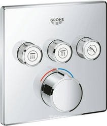 Смеситель Grohe Grohtherm SmartControl 29149000 для душа| 15x15x4