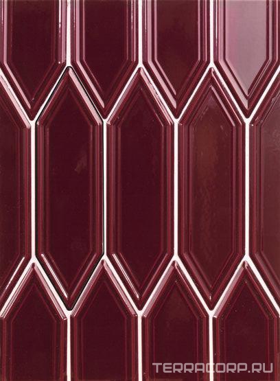 Керамическая плитка APE Ceramica The Hamptons Gin Cherry 5x18 Бордовый, фото 4