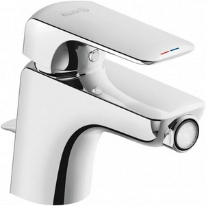 Смеситель для биде, однорычажный, с дон. клап., гибк.подвод., хром ZZ Kludi Ameo 412160575