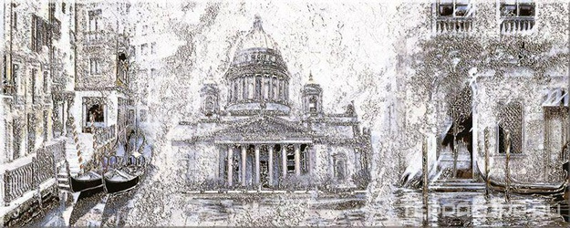 Декор Sfumato Grey "Vistas" 1XX l20.1x50.5