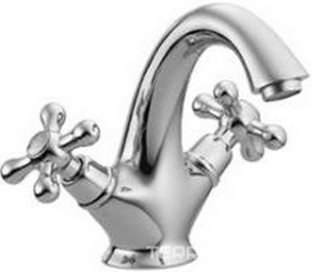 Смеситель для раковины с д/к (цв.хром) Romantica ZZ