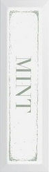 Декор Mint зеленый XXZZl8.5x28.5