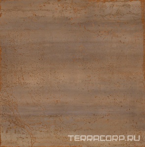 Керамогранит Gardenia Orchidea OXIDE Oxide Brass ZZ120x120 Коричневый 