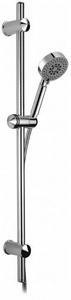 Душевой гарнитур (стойка, лейка, шланг), (цв.хром),  ZZ BelBagno Oglio OGL-SAL-CRM