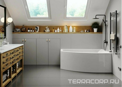 Ванна угловая160x105xh45см,правая, без панели и каркаса, (акрил цв.белый), Veronela ZZ Vagnerplast veronela VPBA160VEA3PX-04