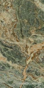 Керамогранит Kerama Marazzi Риальто Нобиле Панно  1 зелёный лаппатированный обрезной 119,5x238,5 Комбинированный 