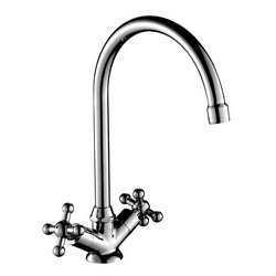 Смеситель Rossinka G G02-72 для кухонной мойки| 15x29x21