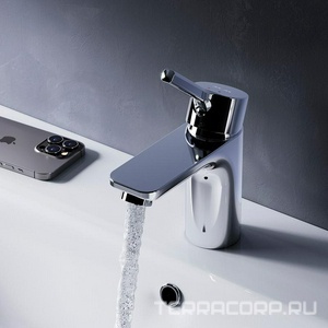 Смеситель для раковины Х-Joy S, излив 100 мм, хром AMPM X-Joy F85B02100