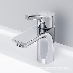 Смеситель для раковины Х-Joy S, излив 100 мм, хром AMPM X-Joy F85B02100