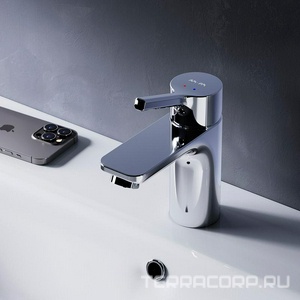 Смеситель для раковины Х-Joy S, излив 100 мм, хром AMPM X-Joy F85B02100