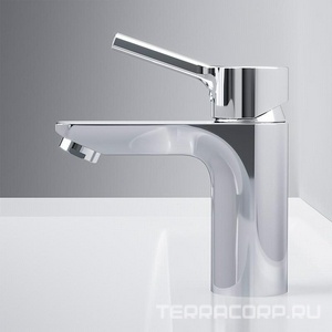 Смеситель для раковины Х-Joy S, излив 100 мм, хром AMPM X-Joy F85B02100